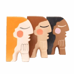 New Release 3 Jungalow Face Bookend Vase By Justina Blakeneyâ„¢