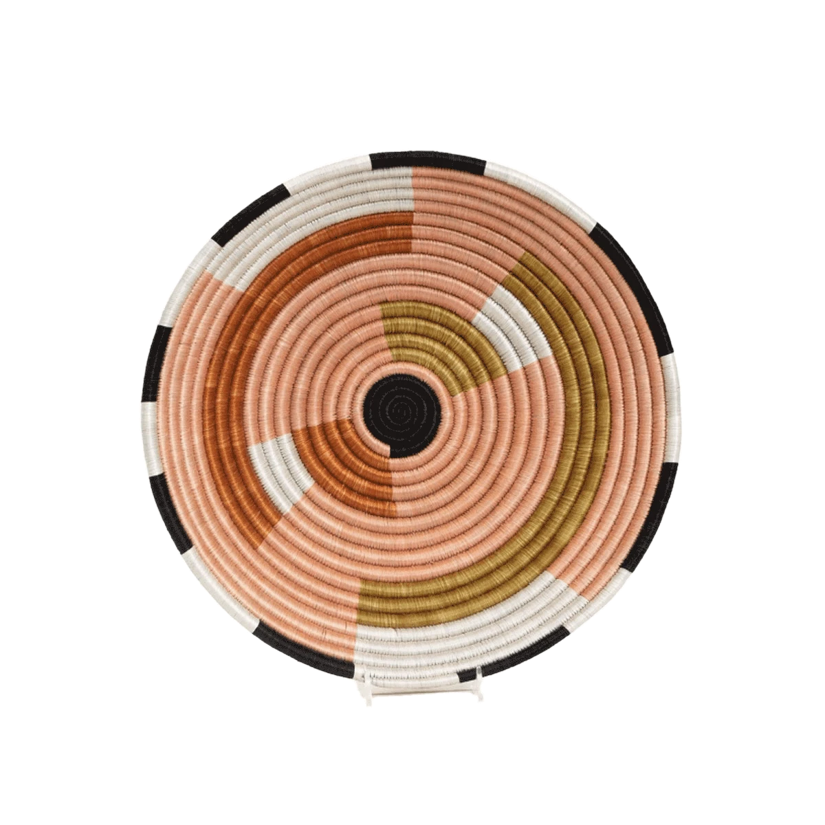 Peach Geo Basket 1 Peach Geo Basket