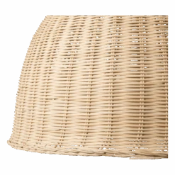 Cambria Rattan Pendant Lamp -Jungalow hka001 detail shade PhotoRoom