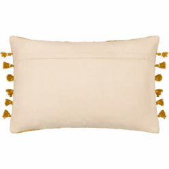 Faiza Tassel Lumbar Pillow -Jungalow lyo001 1422 detail back PhotoRoom