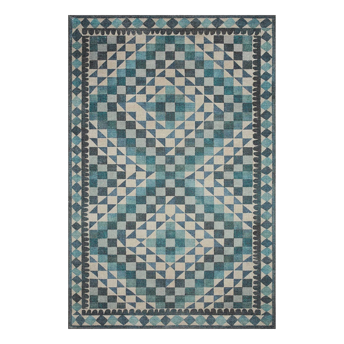 Malik Ocean Rug By Justina Blakeney® X Loloi 1 Malik Ocean Rug By Justina Blakeney® X Loloi