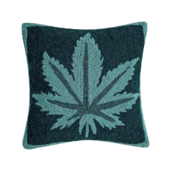 Mary Jane Teal Hook Pillow By Jungalow®