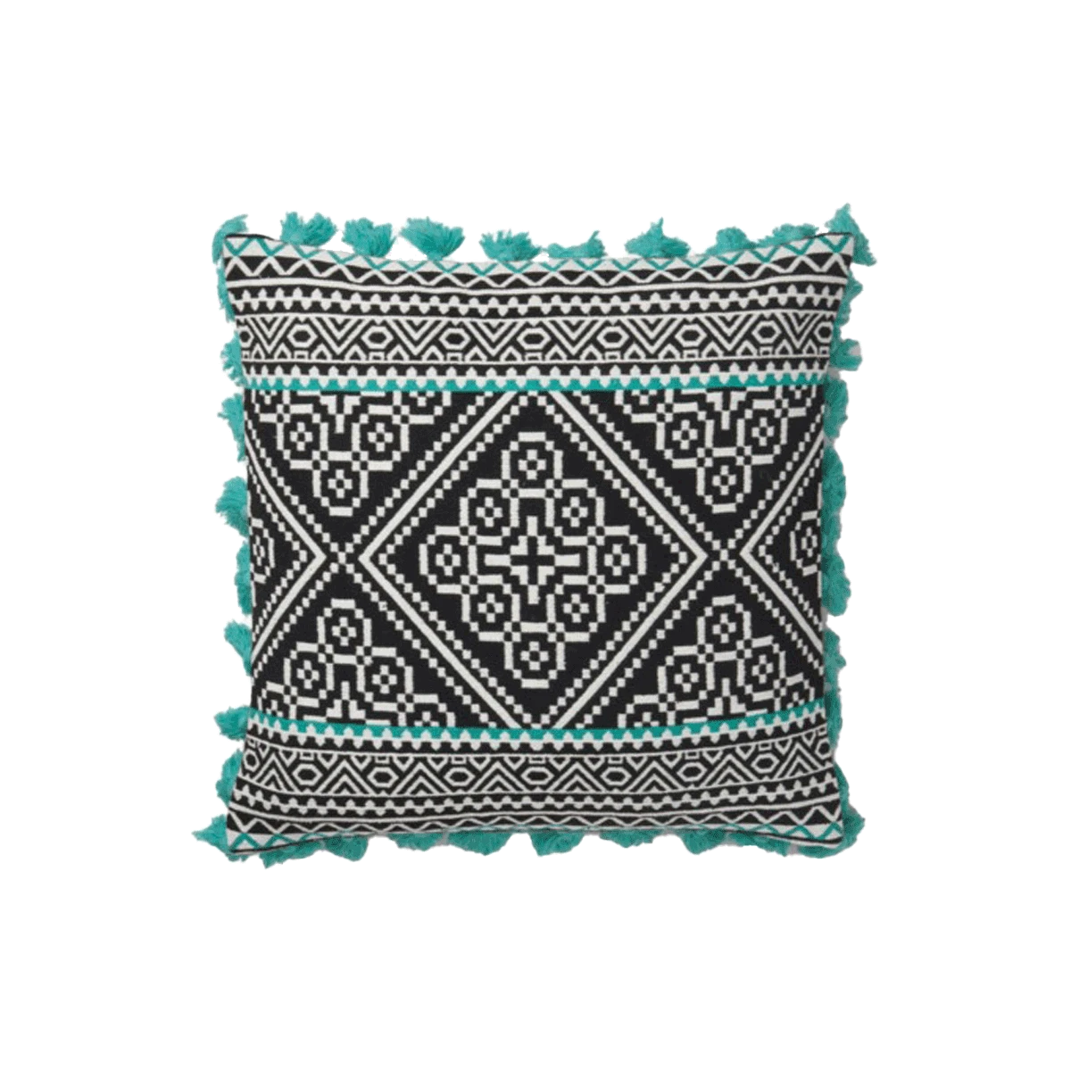 Teal Mixto Pillow By Justina Blakeney® X Loloi 1 Teal Mixto Pillow By Justina Blakeney® X Loloi