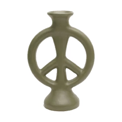 Jungalow Peace Vase By Justina Blakeney™ 26 Jungalow Peace Vase By Justina Blakeney™ -Jungalow olive