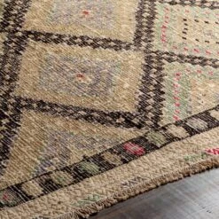 Vintage Mesa Wool Rug -Jungalow ooak1311 texture