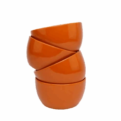 Tierra Bowl Set In Amber By Jungalow® 7 Tierra Bowl Set In Amber By Jungalow® -Jungalow orangebowl2