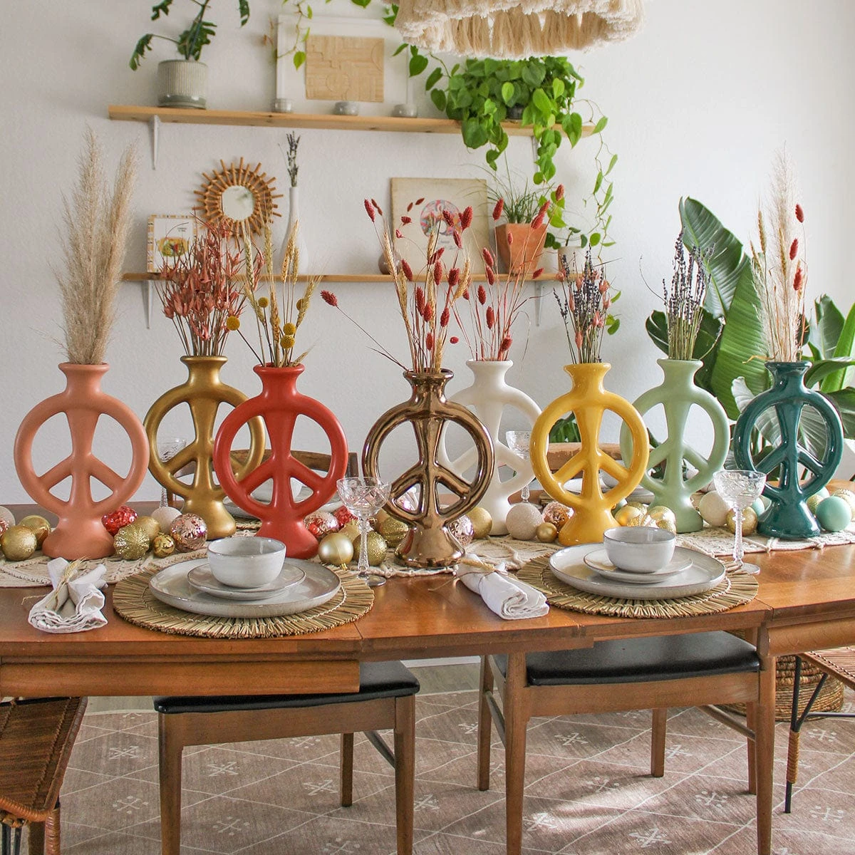 Jungalow Peace Vase By Justina Blakeney™ 2 Jungalow Peace Vase By Justina Blakeney™ - Image 2