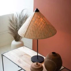 Rattan Table Lamp 7 Rattan Table Lamp -Jungalow rattanlamp5