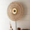Rattan Wall Sconce Lamp