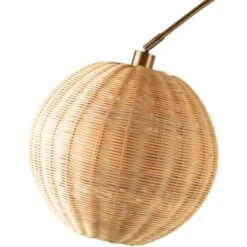 Pismo Rattan Floor Lamp -Jungalow twn001 detail shade