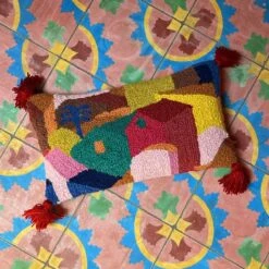 Village Hook Pillow By Jungalow® -Jungalow village2